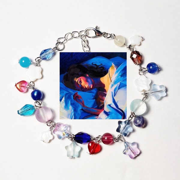 Melodrama Bracelet/Cute Bracelet/Blue Bracelet/Bracelet/Taylor Swift Bracelet/Aesthetic Bracelet/Taylor Swift Jewelry/Lorde Bracelet/Lorde