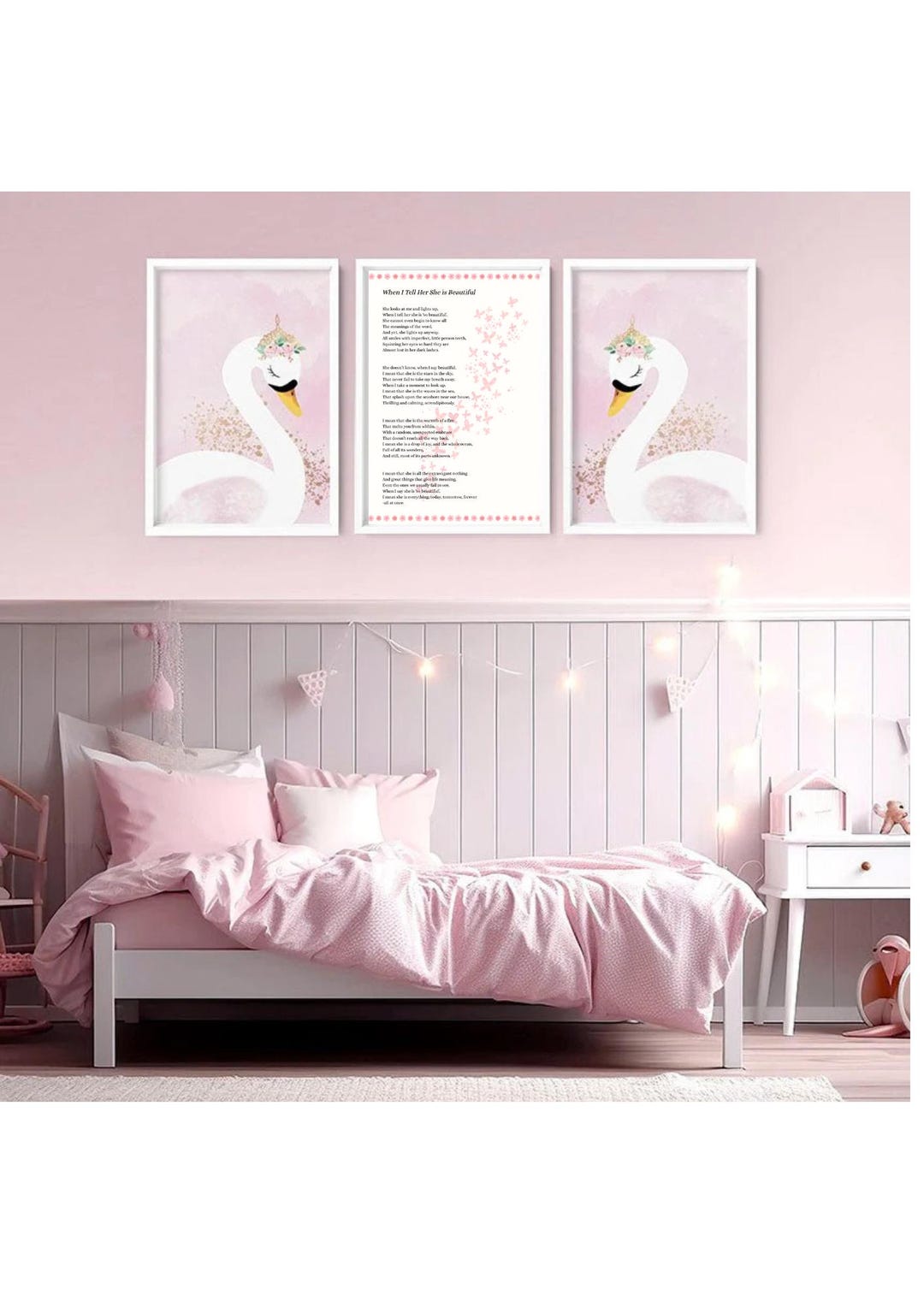 Mother Daughter Poem Print, Nursery Wall Art (A4 PDF) - Etsy