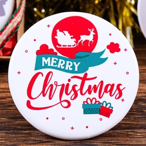 Gepersonaliseerde kerstcadeaus flesopener magneet, aangepaste koelkast flesopener Noel kerstgunsten, 1e kerst bruiloft gunst gasten