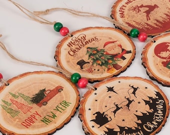 Christmas 2024 Ornament, Christmas Tree Decoration, Bulk Christmas Gifts, Happy Holiday Favors, Merry Christmas Favor, Noel Favor Xmas Gift