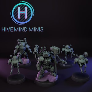 Droidkyn Circuit Master - Space Dwarves - Hivemind Minis