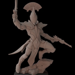 Aeterni Battledancer Lord - Space Elves - Fantasy Cult Miniatures