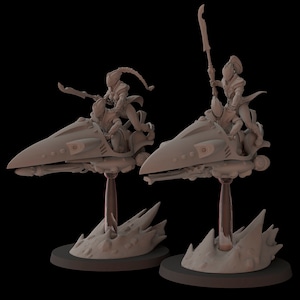 Aeterni Battledancer Bykes (2 Models) - Space Elves - Fantasy Cult Miniatures