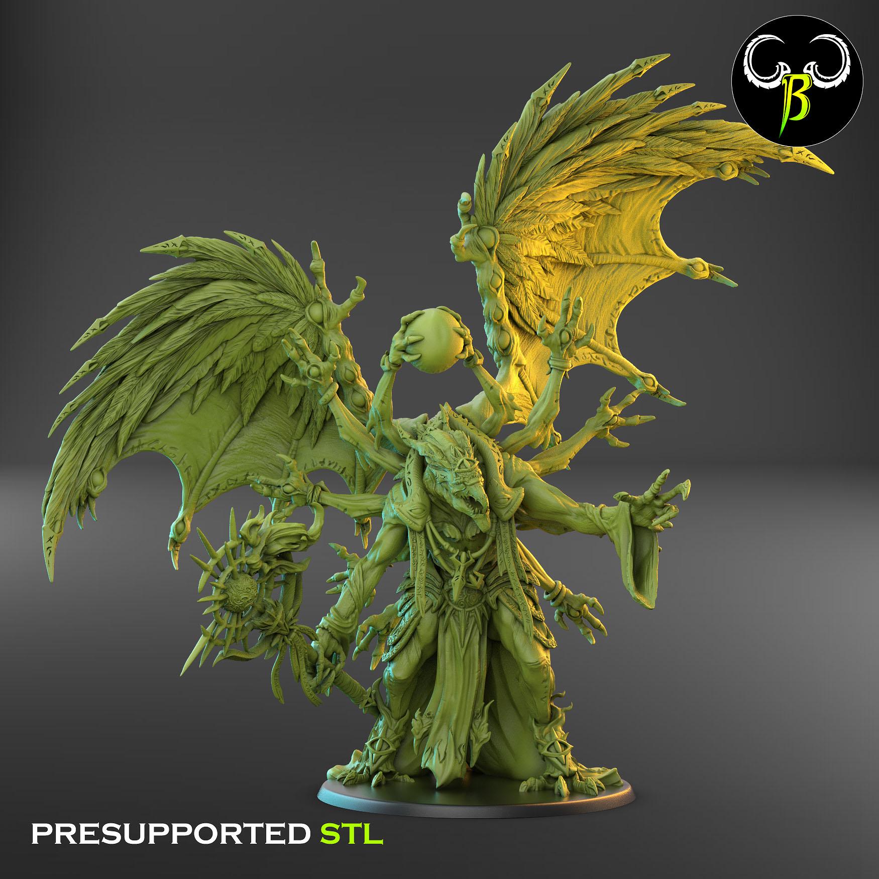 Warhammer old world, 9th, realm chaos Orcus Grenadier, Lord