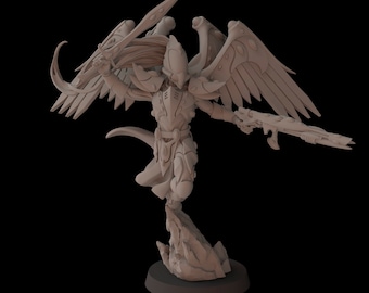 Aeterni Sky Fighter Lord  - Space Elves - Fantasy Cult Miniatures