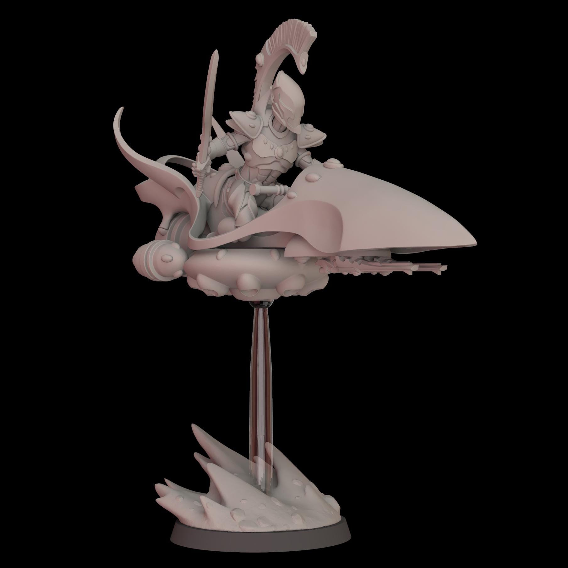Everlasting on Gravitron Byke - Space Elves - Fantasy Cult Miniatures
