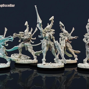 Bone Avengers (5 Models) - Space Elves - DrunkMag0sCellar