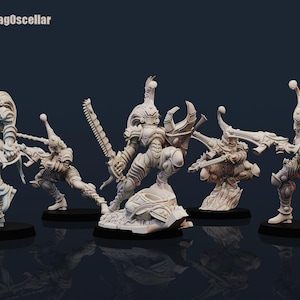 Bone Scorpions (5 Models) - Space Elves - DrunkMag0sCellar