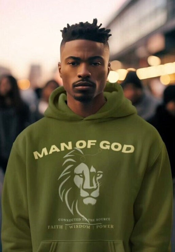 Man Of God Dad Trendy Hoodie Man Of God Dad Trendy Hoodie