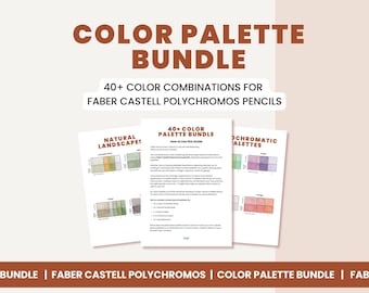 Paquete de paletas de colores Faber Castell Polychromos: más de 40 combinaciones de lápices de colores (descarga digital)