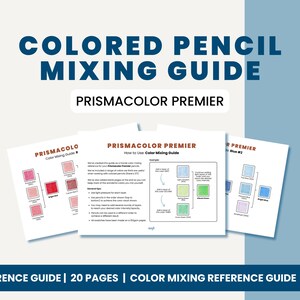 Prismacolor Premier Color Pencil Mixing Guide (PDF Download)