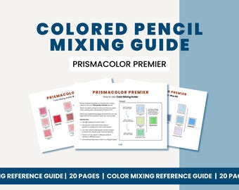 Prismacolor Premier Color Pencil Mixing Guide (PDF Download)