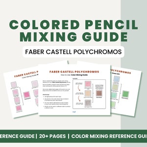 Faber Castell Polychromos: Guida alla miscelazione delle matite colorate (download PDF)
