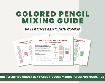Faber Castell Polychromos: Color Pencil Mixing Guide (PDF Download)