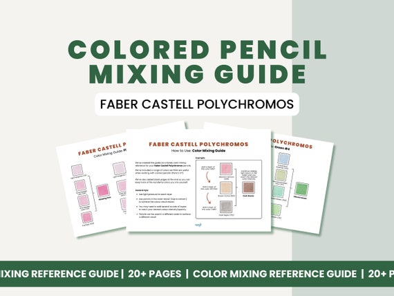 Faber Castell Polychromos: Color Pencil Mixing Guide (PDF Download)