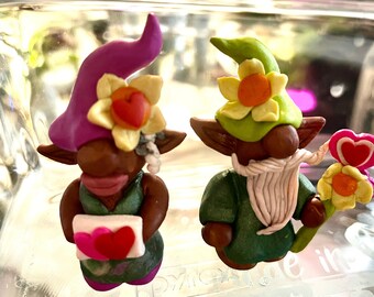 Valentine Gnome Couple
