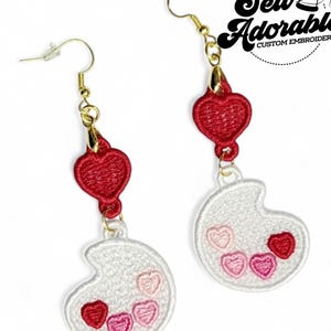 FSL Valentine Palette - Machine Embroidery - Digital Design - Freestanding Lace