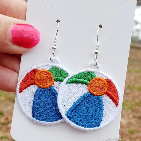 FSL Beach Ball Earrings