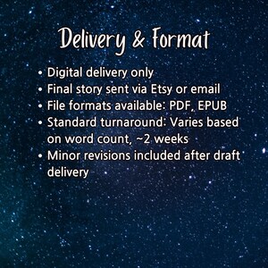 500 Words | Writing Commission | Custom Fanfiction and Original Stories | SFW image 5