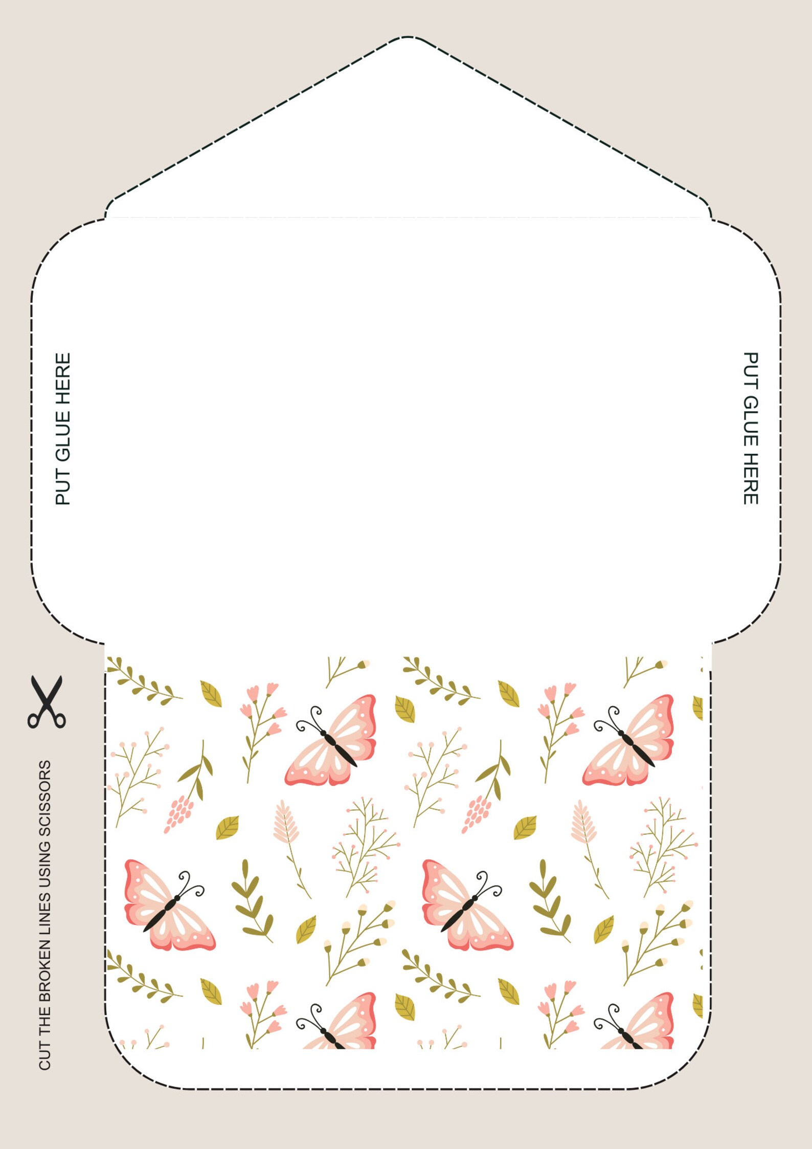 PRINTABLE Stationery, Printable Letter Writing Stationery | Botanical ...