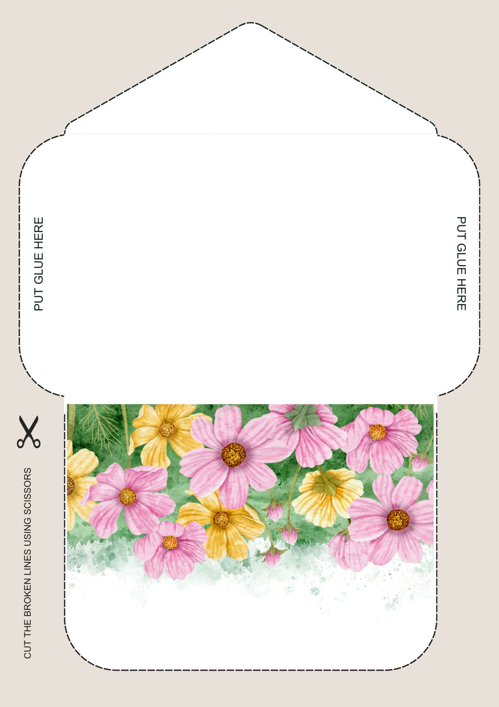 PRINTABLE Stationery, Printable Letter Writing Stationery Botanical ...