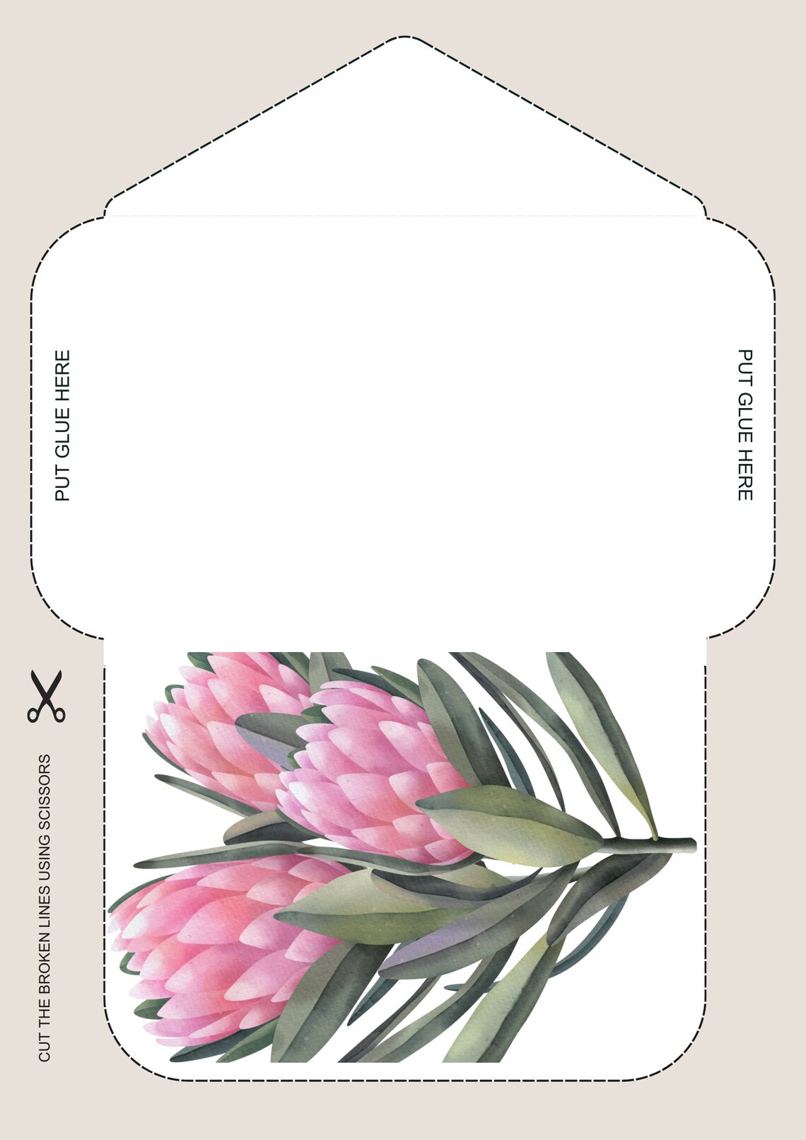 PRINTABLE Stationery, Printable Letter Writing Stationery Botanical ...