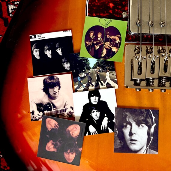 The Beatles Stickers | Album Cover Stickers | Music Stickers | Laptop, Water Bottle, Phone Case Stickers | Journaling, Scrapbooking