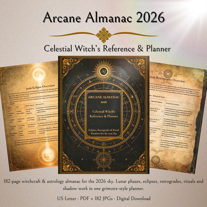 Astro Planner 2026 - Etsy