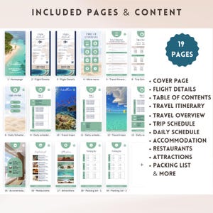 Weekend Getaway Travel Itinerary Template Canva Trip Planner Mobile Honeymoon Itinerary Schedule Girls Trip Itinerary Three Day Vacation