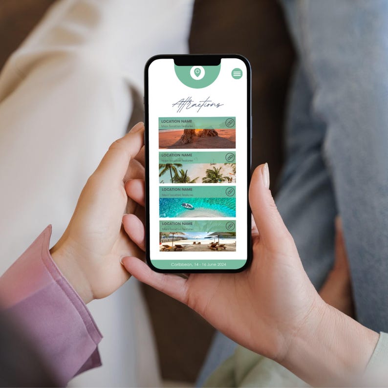 Weekend Getaway Travel Itinerary Template Canva Trip Planner Mobile Honeymoon Itinerary Schedule Girls Trip Itinerary Three Day Vacation