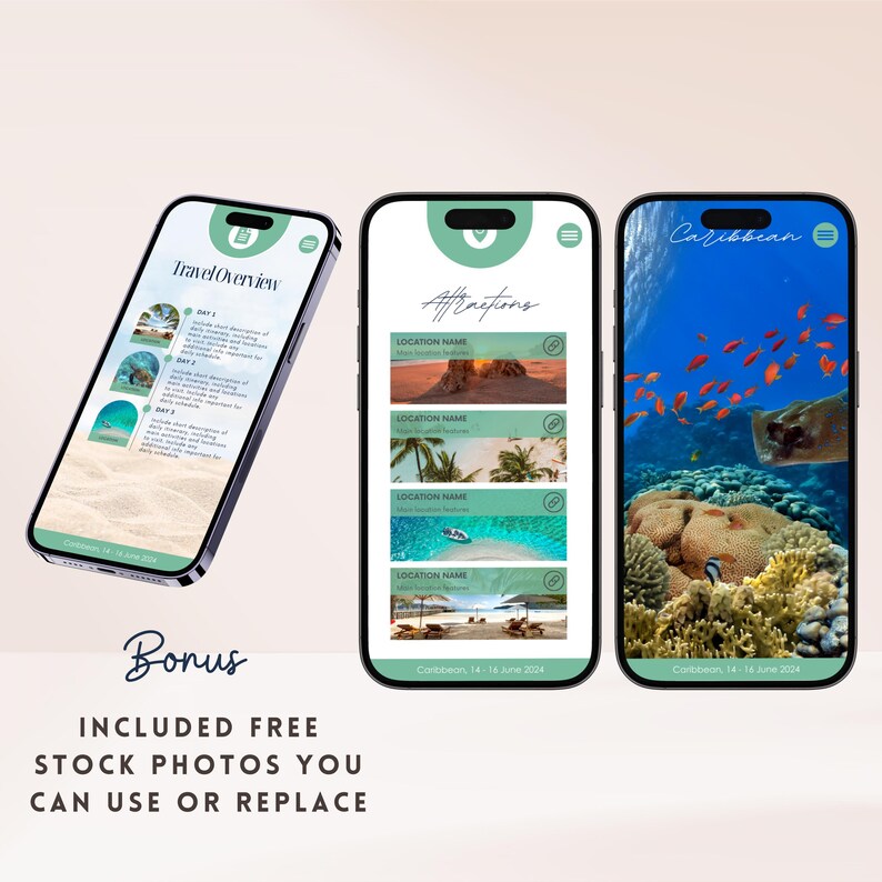 Weekend Getaway Travel Itinerary Template Canva Trip Planner Mobile Honeymoon Itinerary Schedule Girls Trip Itinerary Three Day Vacation