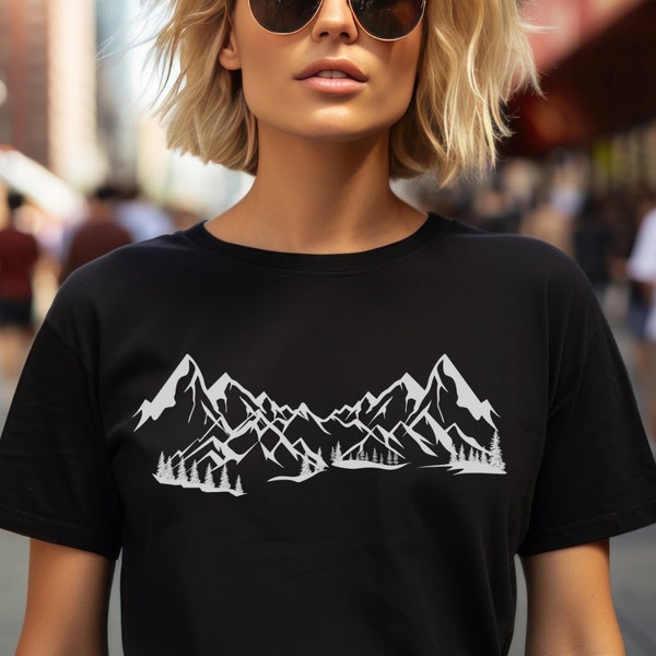 Mountain Shirt, Mountain Adventure, Hiking Shirt, Camping, Outdoor Shirt, Travel Shirt, Backpacking, Adventure Shirt, Wanderlust, Nature