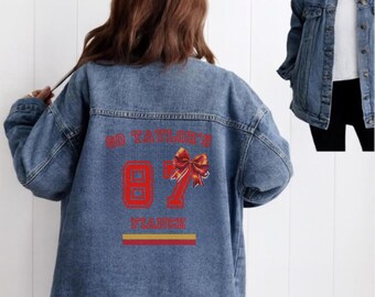 Taylor Travis Sweatshirt Go Taylors Fiance Sweatshirt  Shirt Girly Football Sweatshirt | Sunday Football | Gift for Her Go Taylor shirt