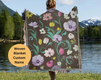 Piano bloemen geweven deken Taylor merchandise tijdperken tour cadeaus tijdperken tour verrassingslied Piano geweven deken bloemontwerp gemartelde dichter gooien