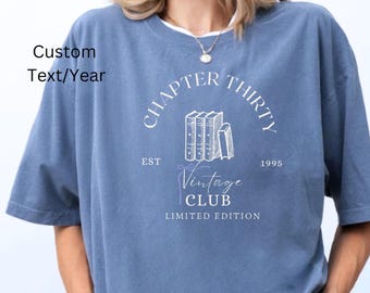 Chapter 30 1995 Sweatshirts For Women, Vintage 30th Birthday Year Number Sweater, Trendy 30th Milestone Best Friend 30 Bday Shirt For Her