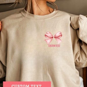 Auntie Godmother Bestie Sweatshirt, Auntie Shirt, Godmama Sweater,  Godparent Sweater, Aunt Gift, Godmother Gifts,  Gift for  tia ,pink bow