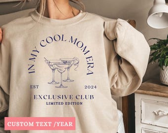 Cool Moms Club Shirt, Cool Mom T-shirt, Best Mom Ever Tee, Mama