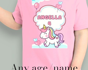 4 year old birthday girl princess shirt 5th 7 year old birthday 3 year old birthday 5 year old birthday 9th 7th girls unicorn rainbow shirt