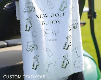 Pregnancy Announcement, Custom Golf gifts, Pregnancy Reveal, Grandpa Announcement, New Golfing Buddy, New To The Club, Promoted to Grandpa