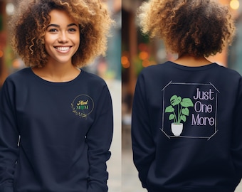 Sólo una planta más - Sudadera con cuello redondo