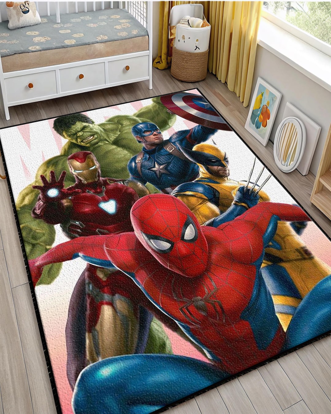 Avenger Rug,hulk Rug,spider-man Rug,super Hero Rug,fantastic Rug ...