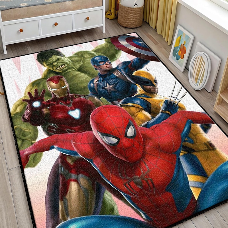 Avengers Rug - Etsy