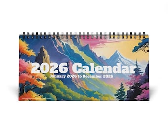 2026 Desktop Kuchenkalender