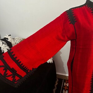 Winter Kaftan Red & Black Caftan Maxi Dress- Karima-loungewear, maternity Gifts, dress, beach kaftan,Gifts for her,Ramadan,Home dress,boho