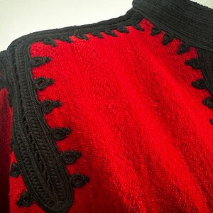 Winter Kaftan Red & Black Caftan Maxi Dress- Karima-loungewear, maternity Gifts, dress, beach kaftan,Gifts for her,Ramadan,Home dress,boho