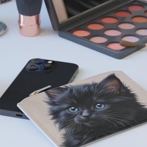 Adorable Cat Mini Clutch Bag | Cute Animal Pouch | Pet Lover Gift | Stylish Wallet for Accessories, Travel, Makeup, Summertime Fun