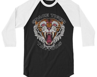 3/4 sleeve raglan shirt- ST Logo