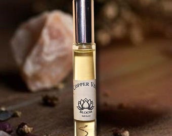 Bloom Self-Love Ritual Oil Roller, Rose Heart Chakra Healing, Emotional Renewal