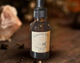 Cut & Clear Ritual Oil | Energy Cleanse, Release, Healing (Handcrafted)