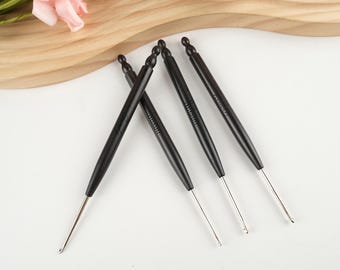 Customized Name Crochet Hook, Personalized Bamboo Handle Crochet Hook, Crochet Hook Too, Ergonomic Crochet Hook, Mother's Day Gift